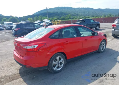 2014 Ford Focus Se из США, поврежденный, VIN 1FADP3F2XEL353185